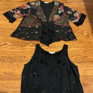 Vintage Spencer Alexis Jacket+tank set size XL